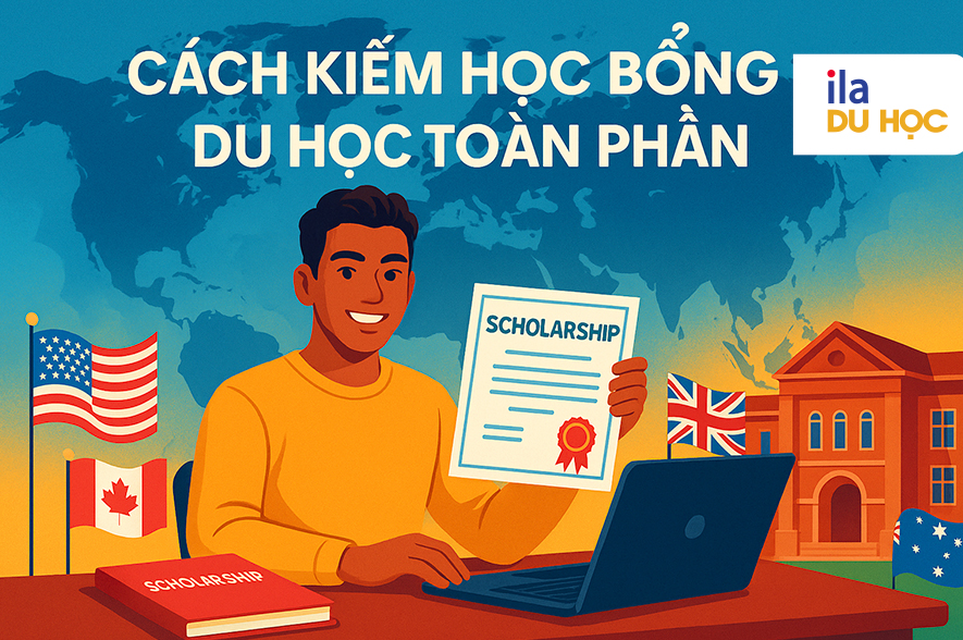 Cách kiếm học bổng du học toàn phần và lộ trình chinh phục chi tiết
