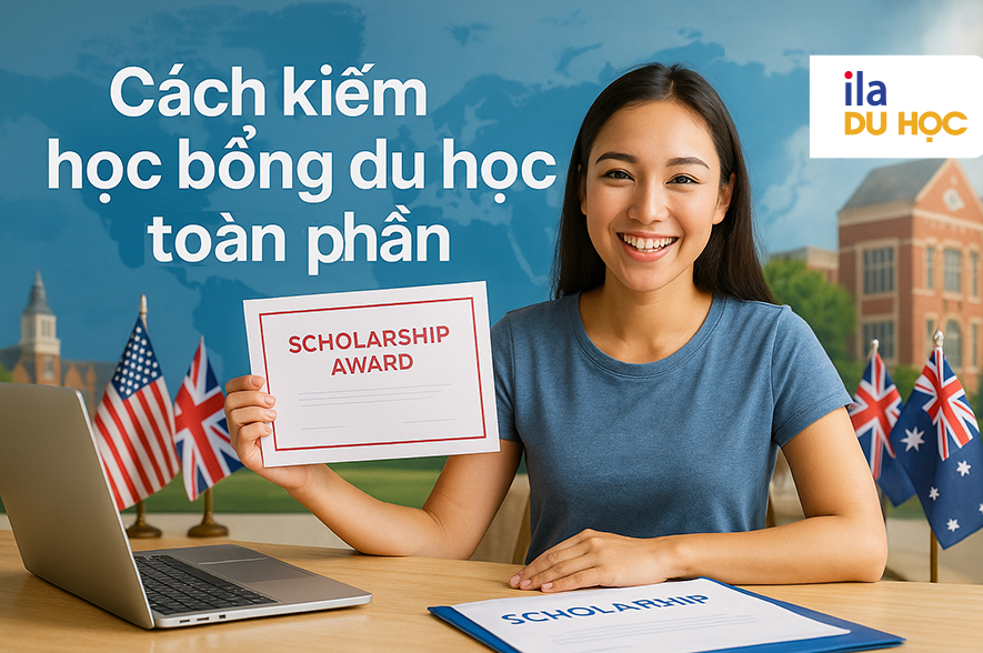 Cách kiếm học bổng du học toàn phần chi tiết từ A-Z